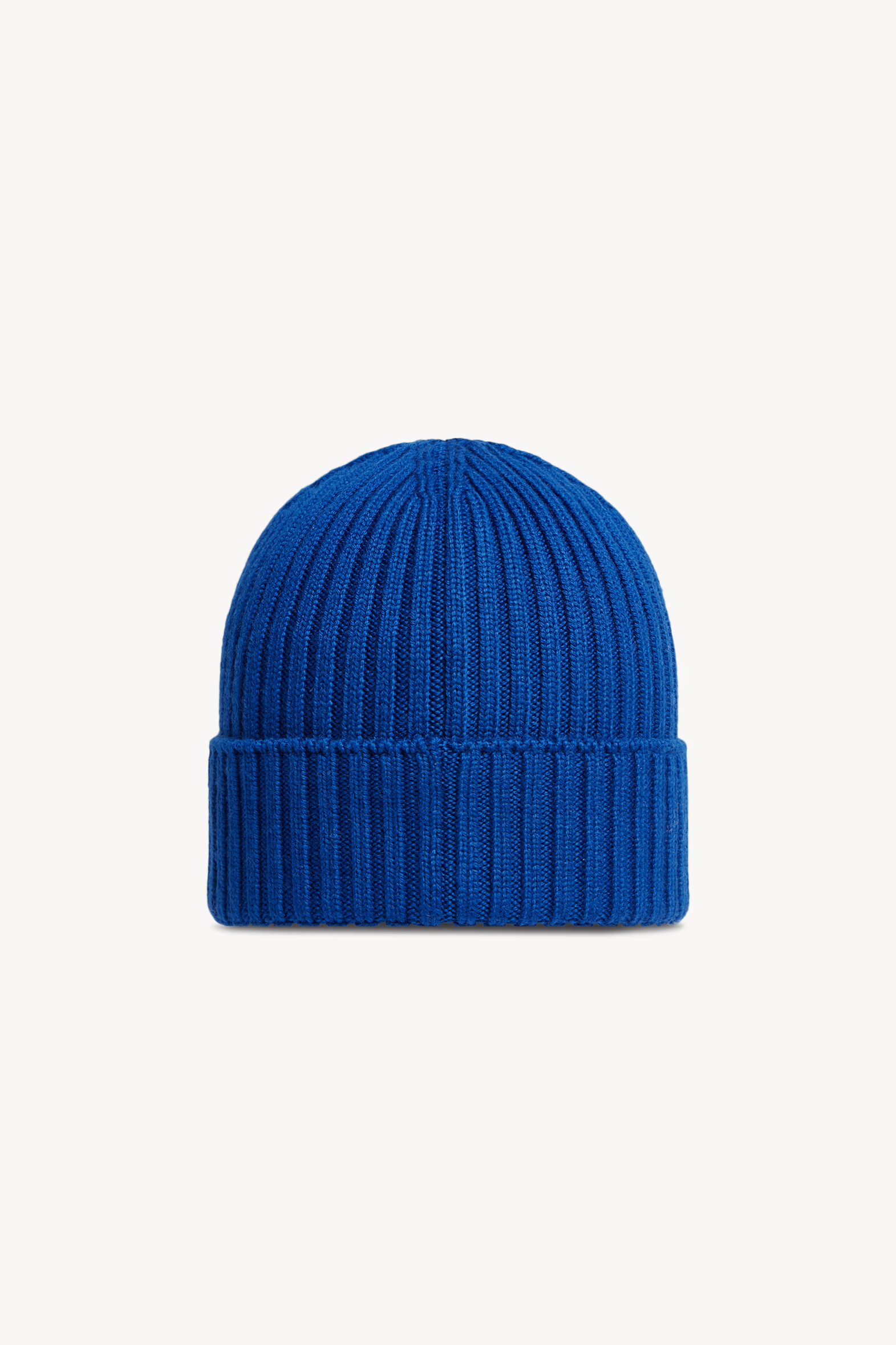 Wool Beanie Boy Electric Blue Moncler 4
